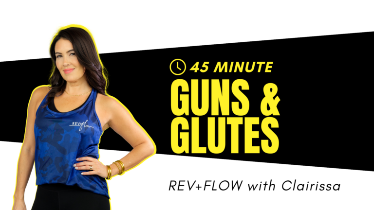 REV+FLOW (45) - Guns & Glutes - Angela