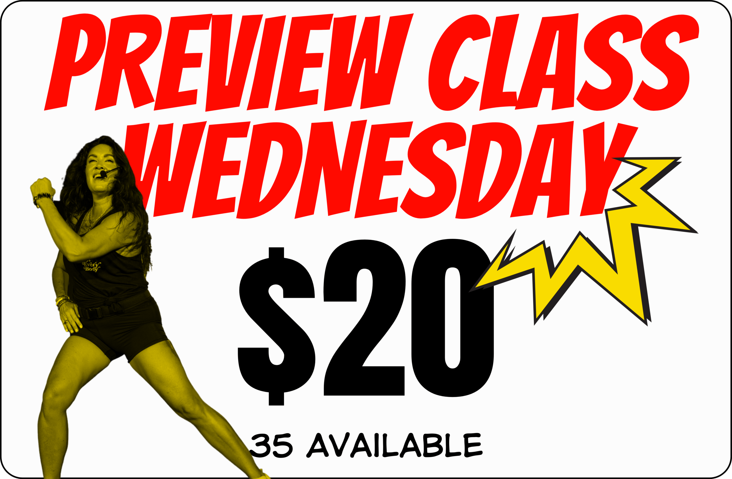 ADD-ON: PREVIEW CLASS – WEDNESDAY