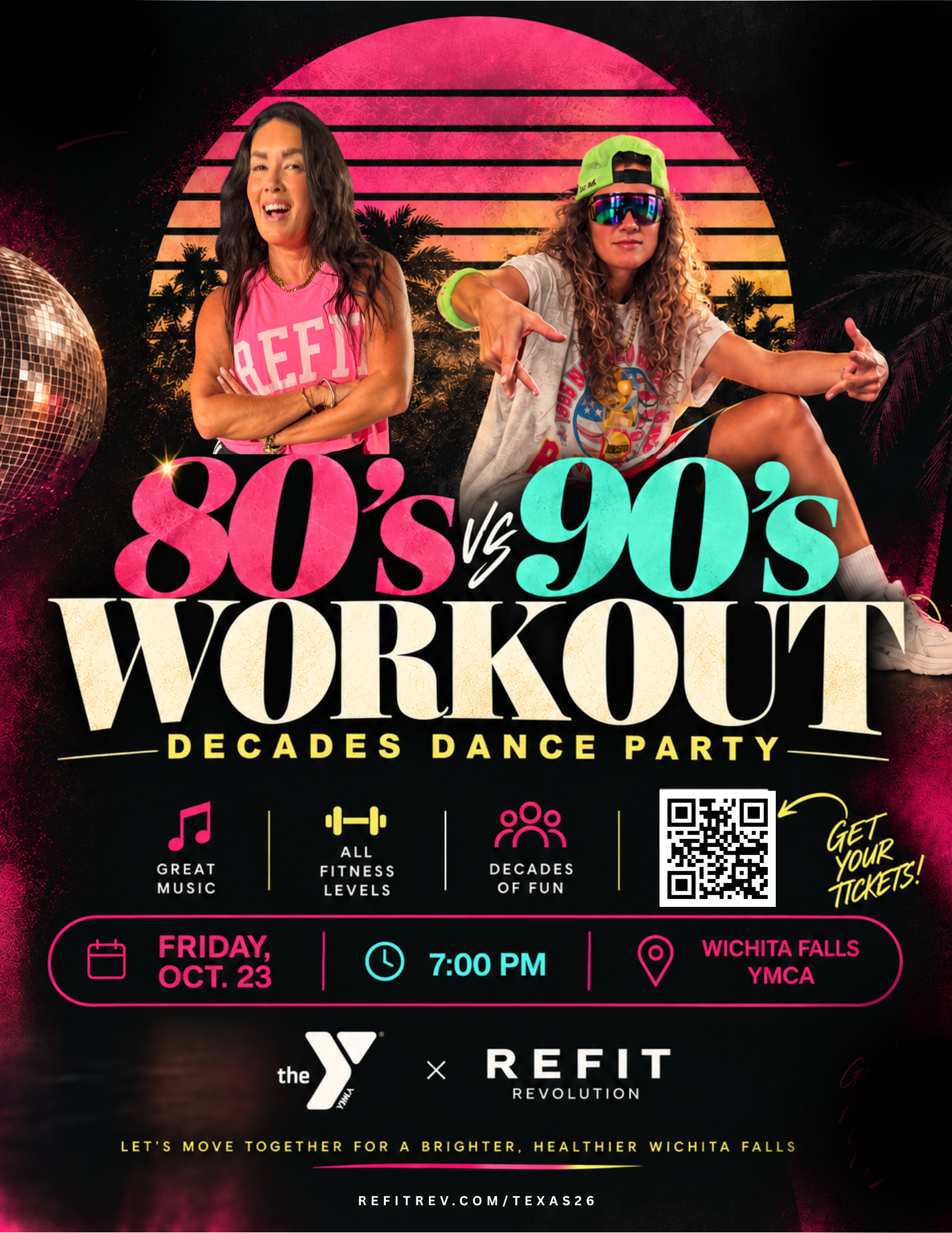 80's vs 90's Workout, a decades dance party
